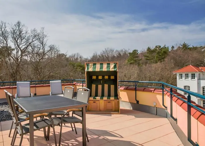 شقة Haus Meeresblick Penthouse Sonnenpalais B 2.01 بابي